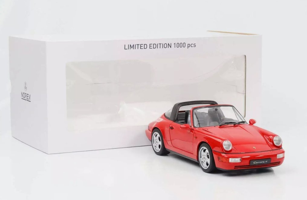 Norev 1:18 - Model car - Porsche 911 (964) Carrera 4 Targa 1990 #1.0