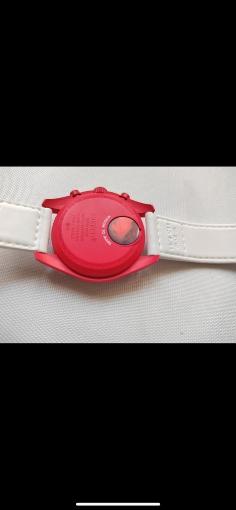 Omega x Swatch - MoonSwatch - Mission to Mars - Ingen mindstepris - SO33R100 - Unisex - 2020+  #2.1