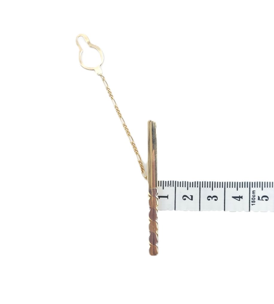 皮带饰品 - 18K包金 黄金, 白金 #4.3