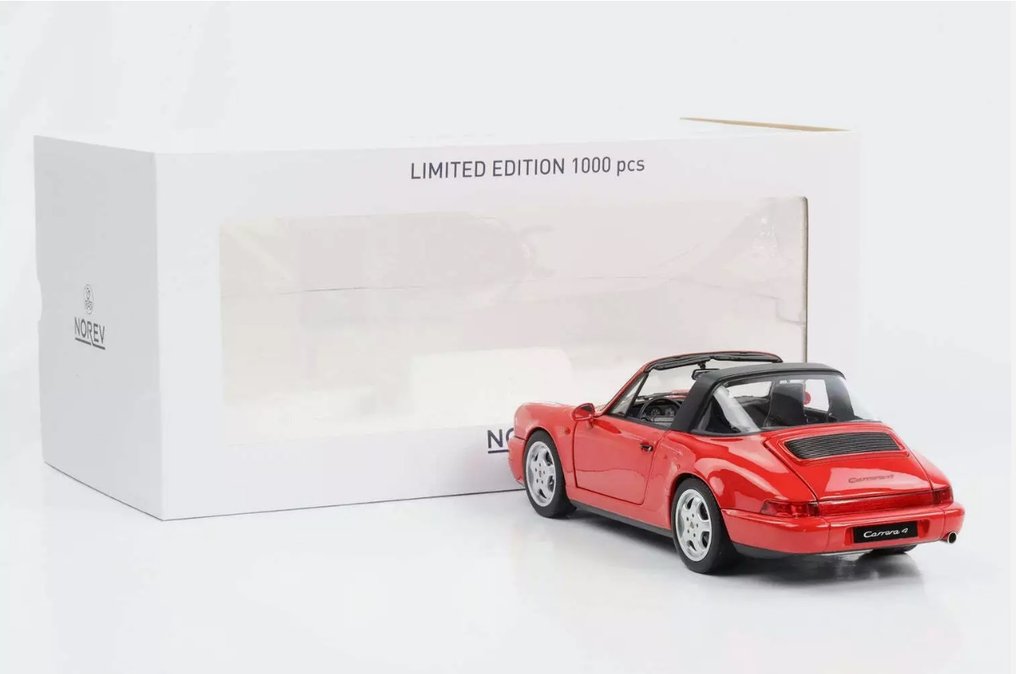 Norev 1:18 - Model car - Porsche 911 (964) Carrera 4 Targa 1990 #4.3