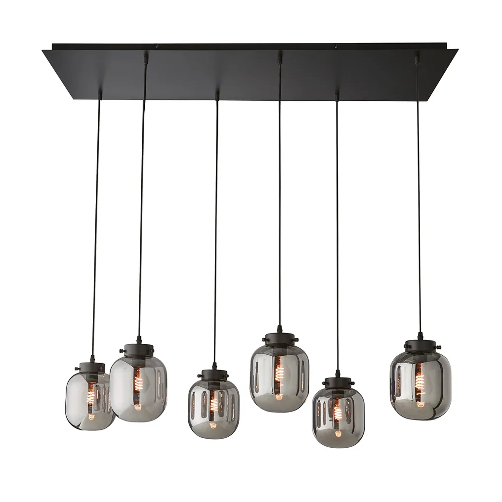 Fischer & Honsel - Pendant ceiling lamp - Regi Sort - Metal - Regi Sort #4.3
