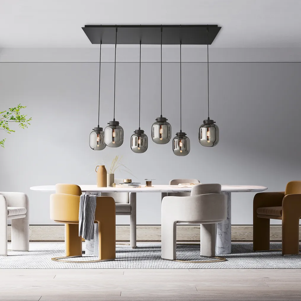 Fischer & Honsel - Pendant ceiling lamp - Regi Sort - Metal - Regi Sort #2.1
