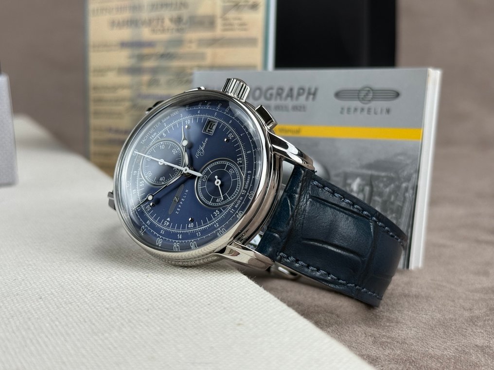 Zeppelin - Chronograph Date - 100 Jahre - 8670-3 - Mænd - 2020+  #4.3