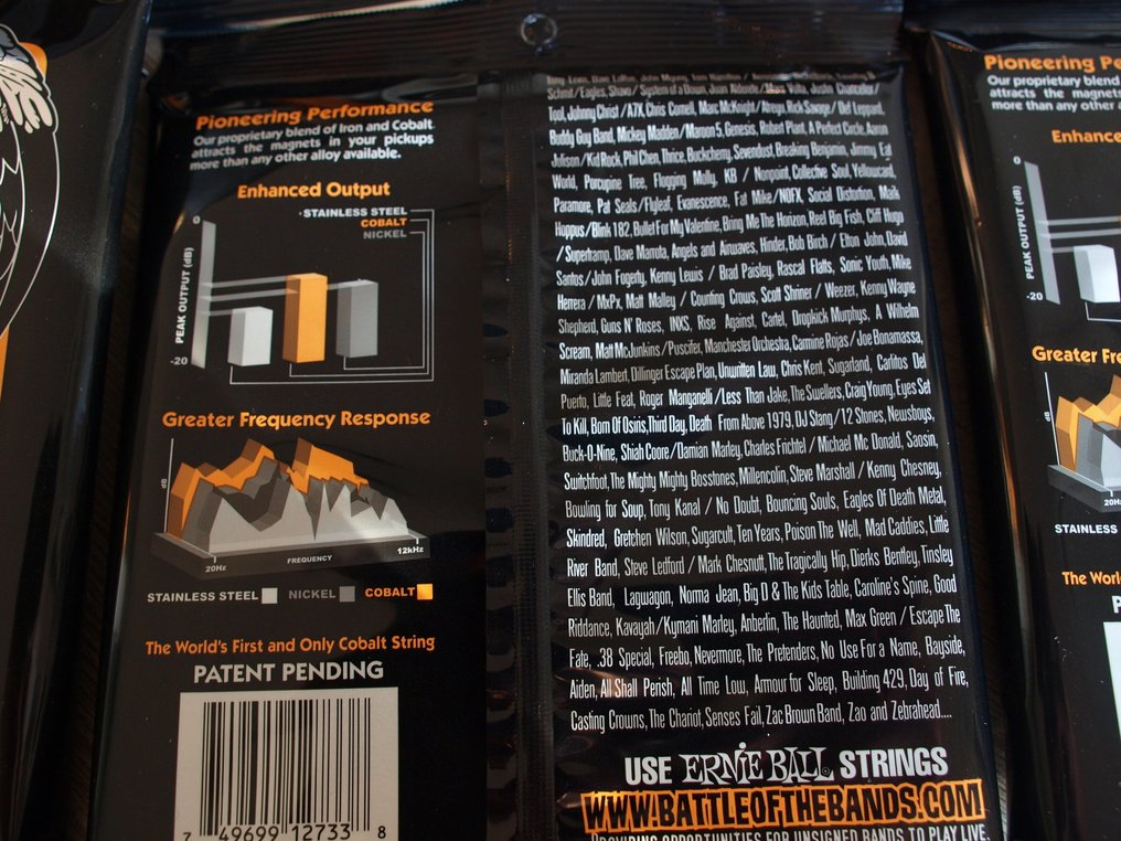 Ernie Ball - Slinky Cobalt 45-105 -  - Elektromos basszusgitár  (Nincs minimálár) #4.3