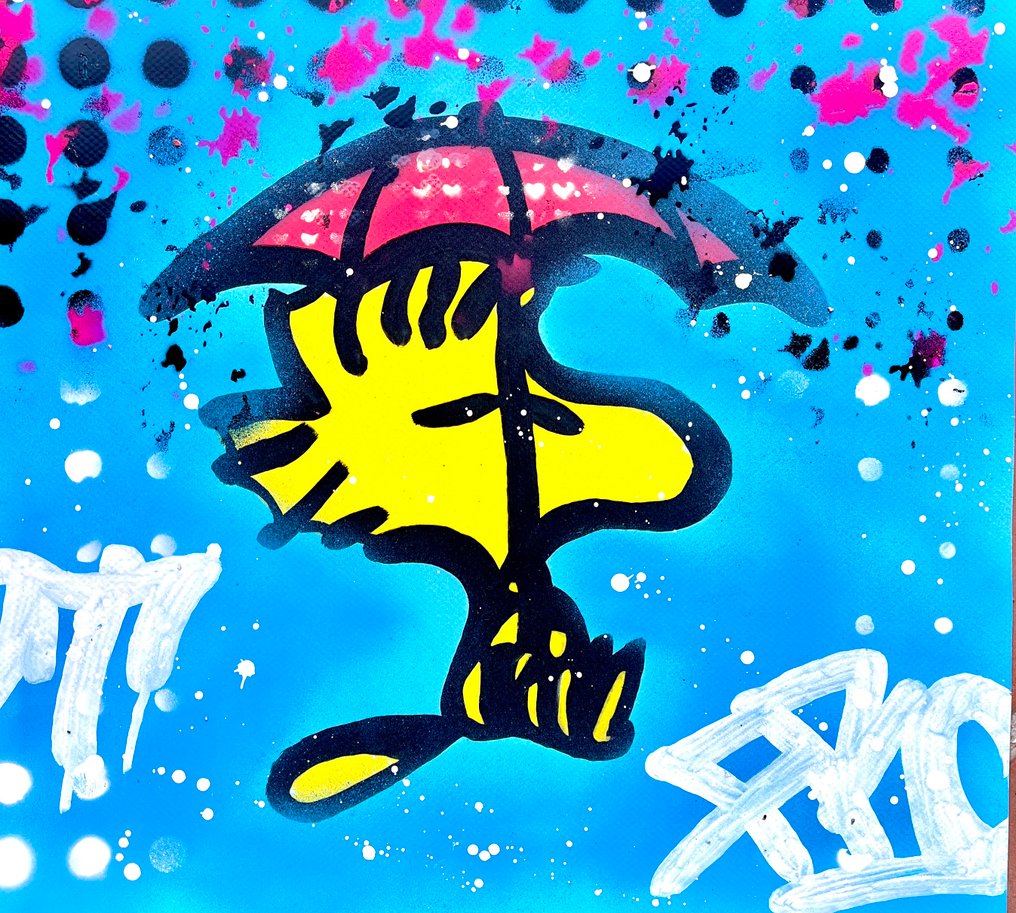 Moabit - Snoopy X An Unexpected Visitor //Diptych// XL #3.2
