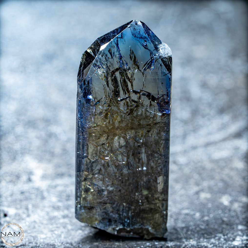 頂級坦桑石晶體,未經處理 65.05 克拉- 13.01 g #1.0