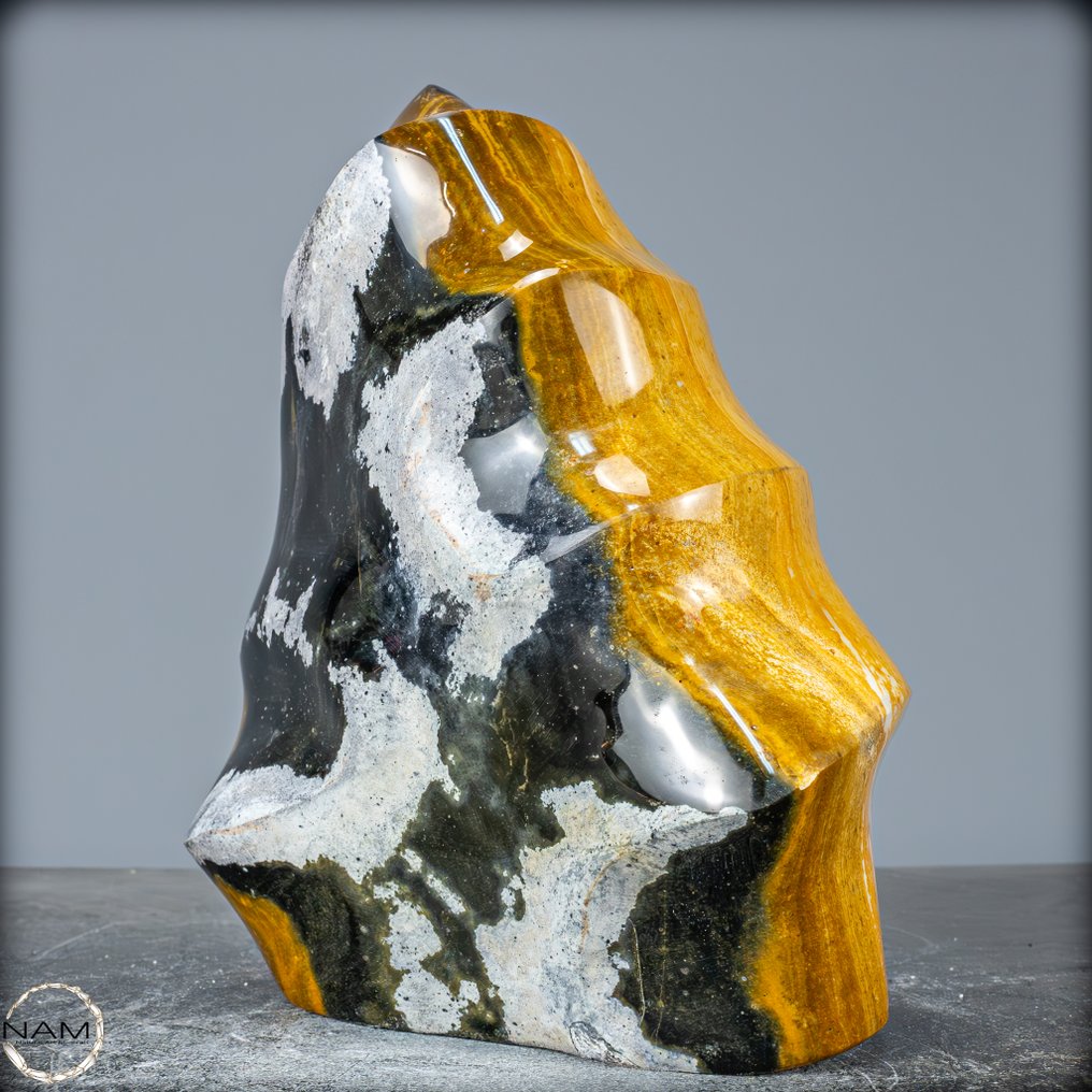 Νέα Ανακάλυψη! Σπάνια φυσική Τζάπης - Χαλκηδόνη φλόγα- 2767.77 g #4.3