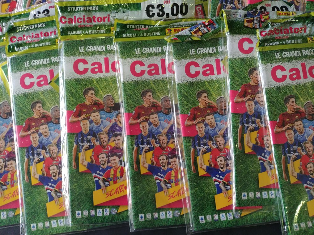 帕尼尼 Starter packs Calciatori 2022-23 - 30 Empty Album - 近全新（NM） #1.0
