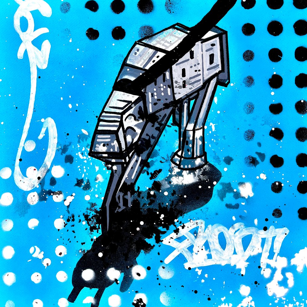 Moabit - Darth Vader X Dog Walk  //Diptych// XL #1.0