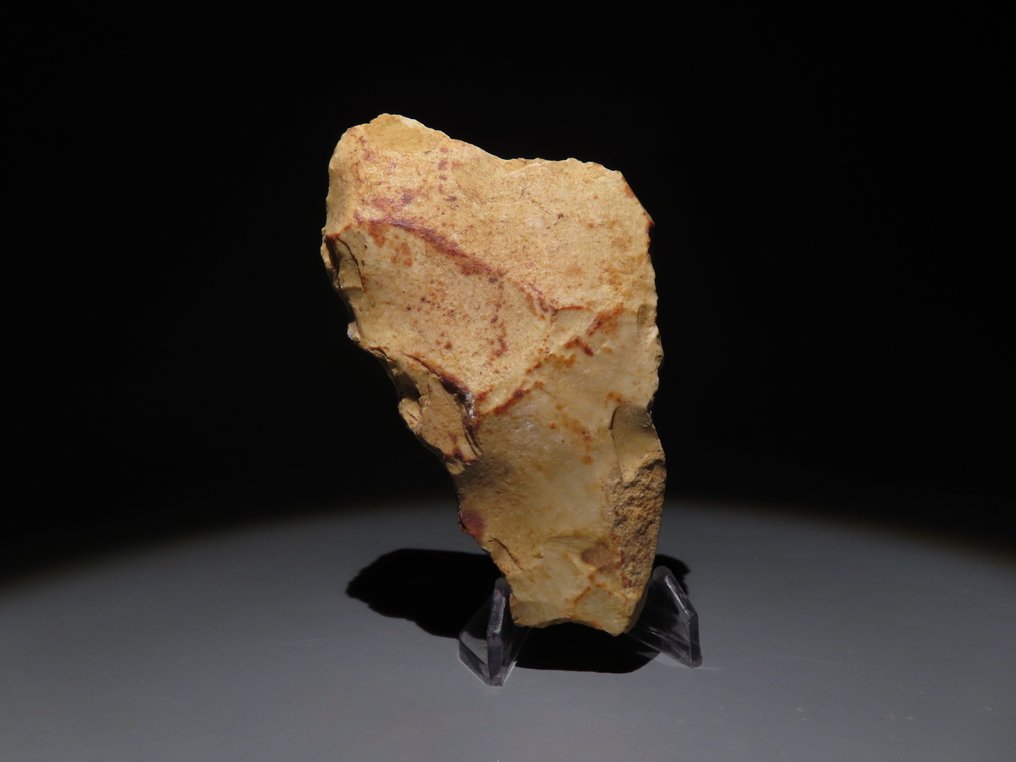 Ευρώπη Πυρόλιθος Τσεκούρι χειρός - μαχαίρι. 11,5 εκ. Υ. Νεολιθική, 6000 - 4000 π.Χ  (χωρίς τιμή ασφαλείας) #3.2