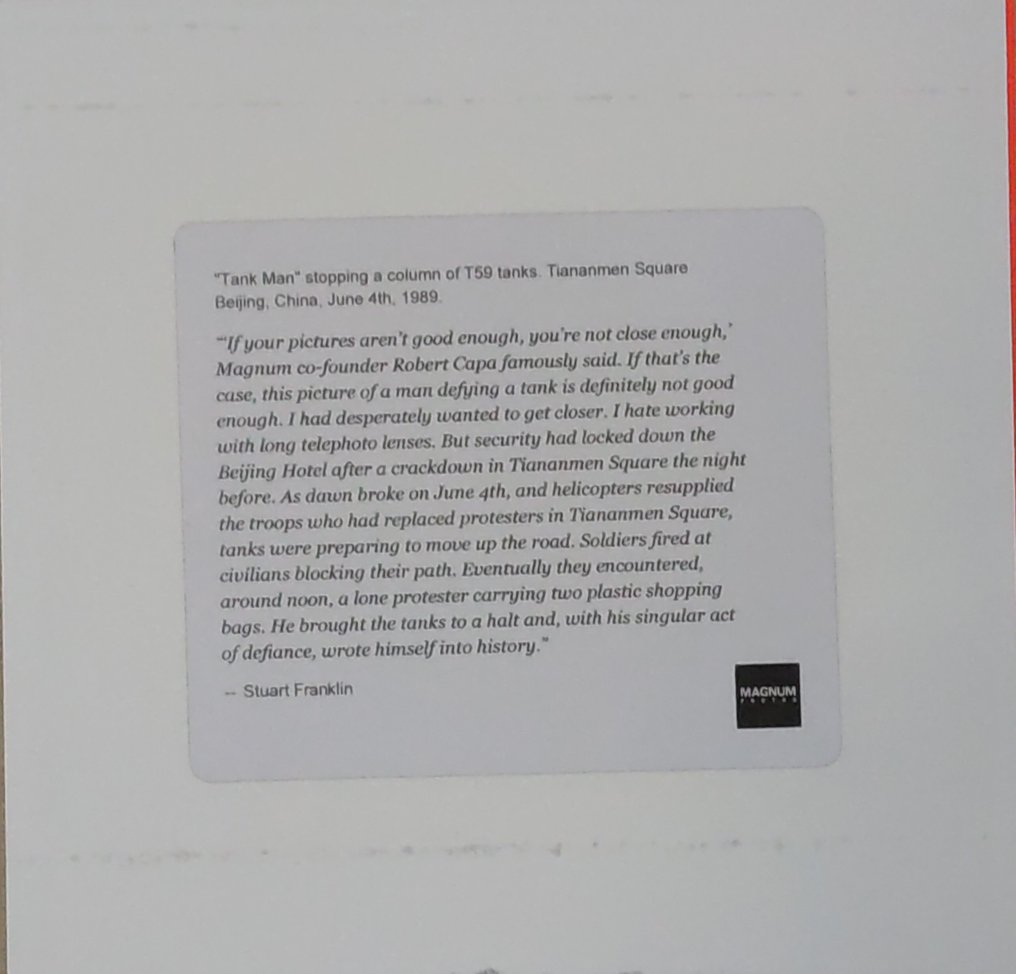 Stuart Franklin - The tank man #4.3