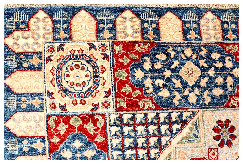 Ziegler, Afghan, Νέο χειροποίητο παραδοσιακό χαλί από πολύτιμο μαλλί. - Χαλί - 293 cm - 202 cm - Χειροποίητο εκλεκτό χαλί chobi. #2.1