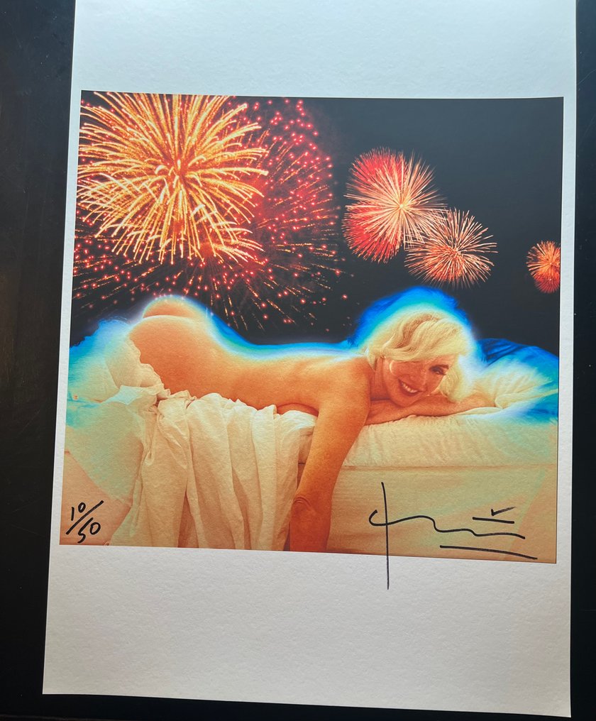 Bert Stern (1929–2013) - Marilyn Monroe Fireworks #3.2
