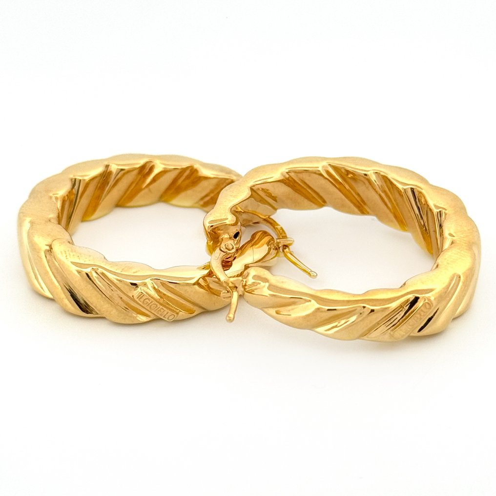 Handmade - Boucles d'oreilles - 6.6 g - 18 carats Or jaune - Il Gioiello #1.0