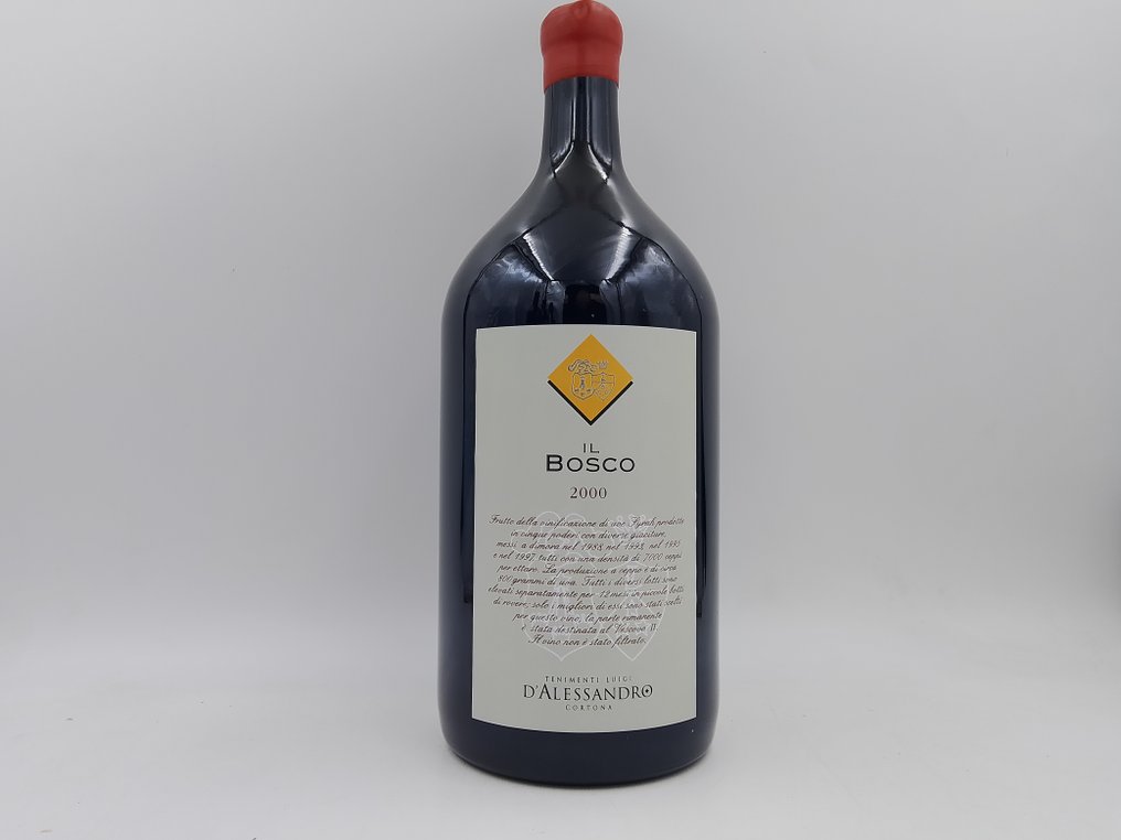 2000 Tenimenti d' Alessandro, Il Bosco retroetichetta sbagliata - Super Tuscan - 1 Doppio Magnum/Jèroboam (3.0L) #1.0