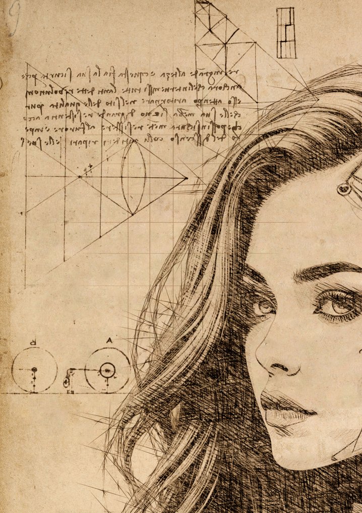 Boriani - Ghost in the Shell - Da Vinci Series - limited edition 4/10 #1.0