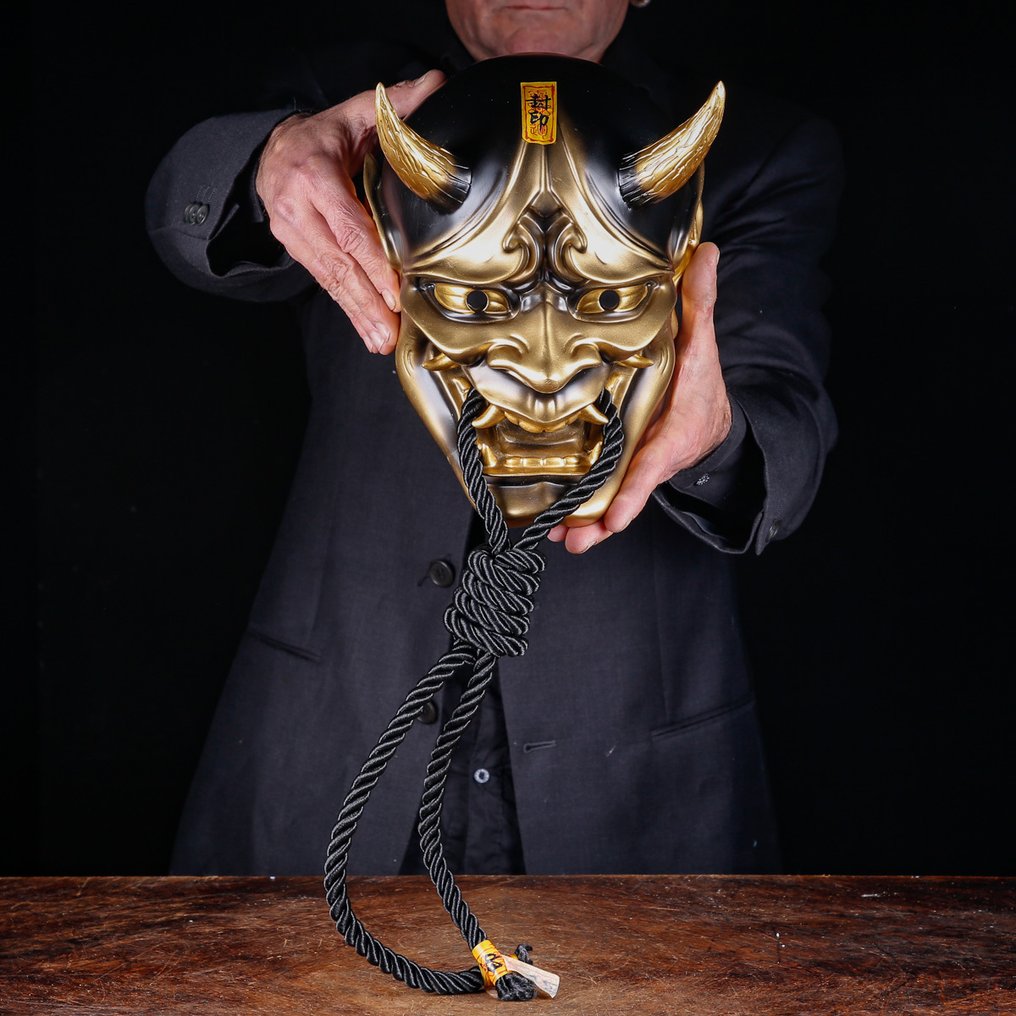 Hannya Mask in Resin: Japanese Art and Symbolism - Resin - Italy - 2024 #1.0