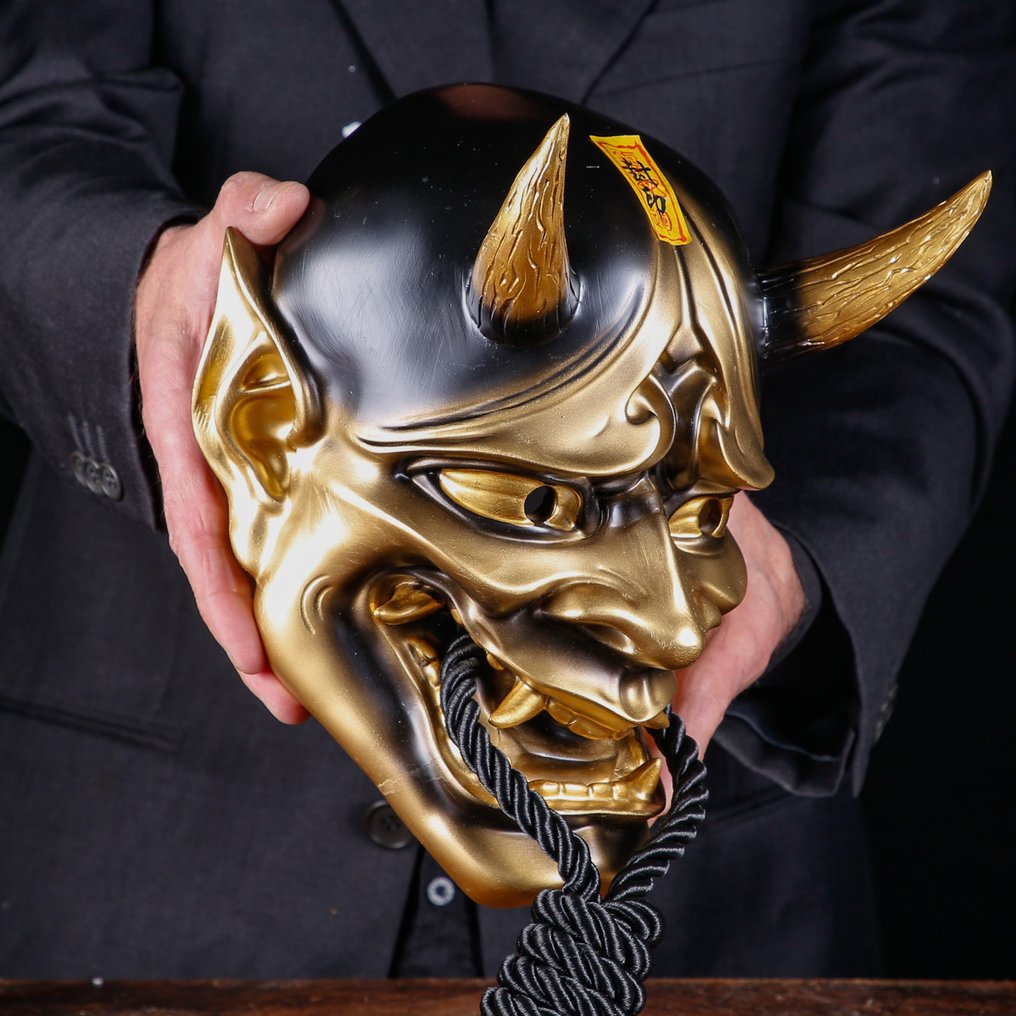 Hannya Mask in Resin: Japanese Art and Symbolism - Resin - Italy - 2024 #3.2