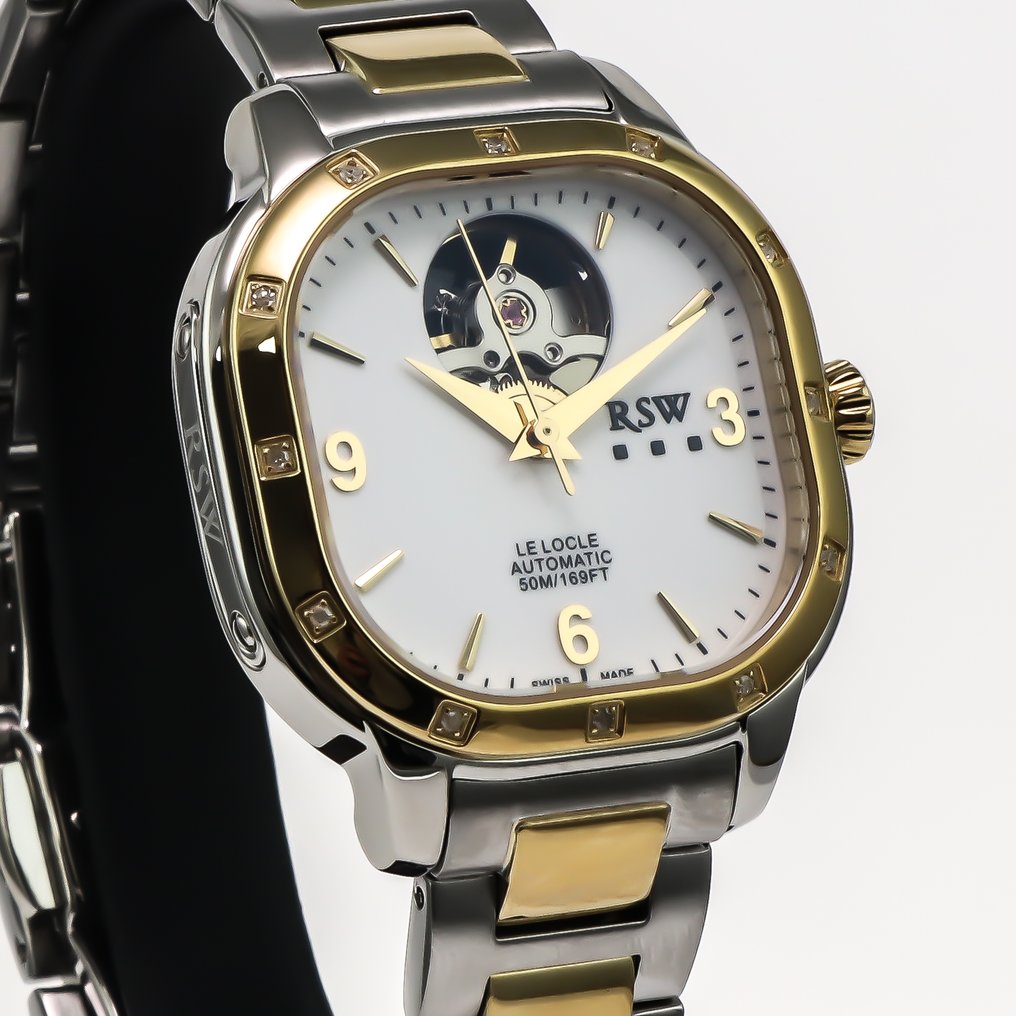 RSW - Le Locle Open heart Automatic Swiss Watch - RSWLA122-SG-D-1 - χωρίς τιμή ασφαλείας - Γυναίκες - 2020+  #1.0