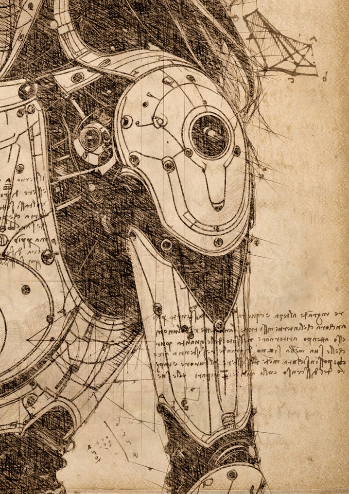 Boriani - Ghost in the Shell - Da Vinci Series - limited edition 4/10 #4.3