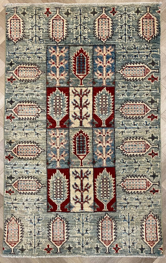 Afghan modern - unused - Carpet - 124 cm - 78 cm #1.0