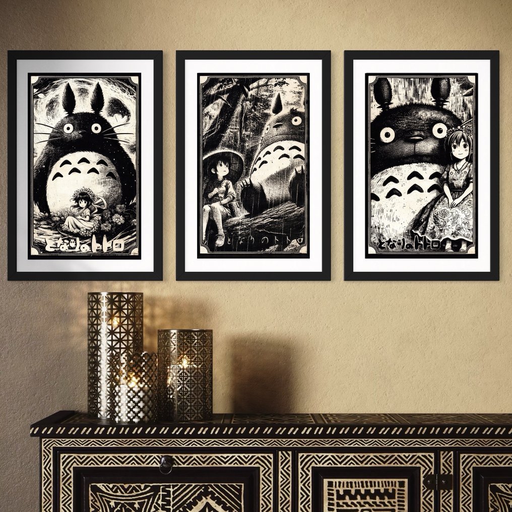 Æ (XX-XXI) - Ghibli’s Totoro’s Collection - Signed & CoA #1.0