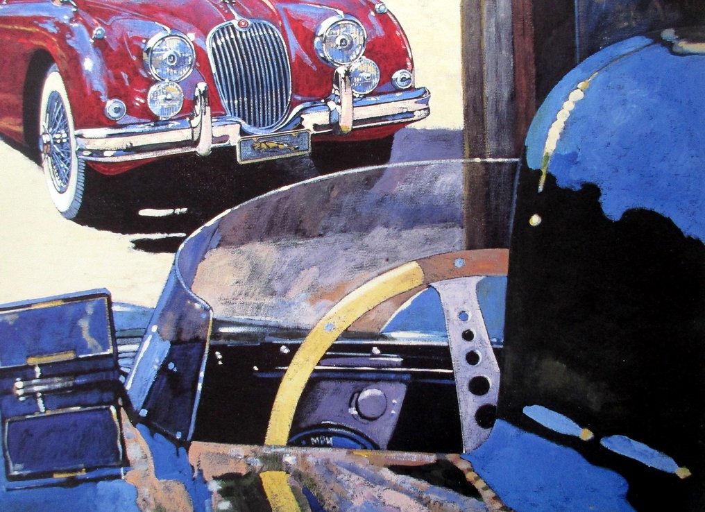 Jaguar XK120,XK 150 and the D type - "Classic Stable" By Barry Rowe - Jaguar #3.2