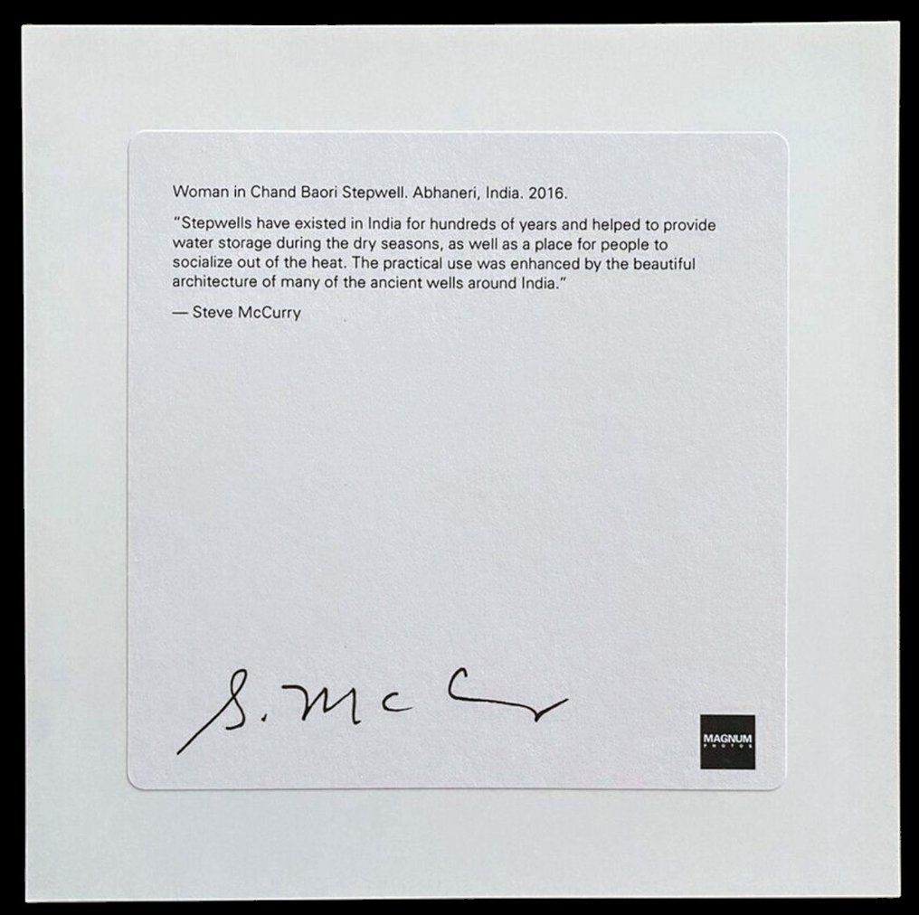 Steve McCurry (1950–) - Rajasthan, India 1983 #4.3