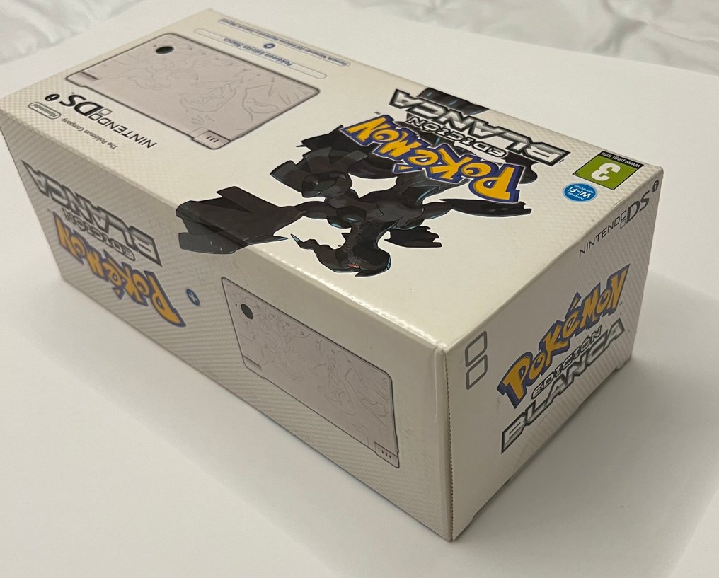 Nintendo - DSi - Pokemon White edition - Reshiram and Zekrom - Spanish White Edition - Video game console - In original sealed box #1.0