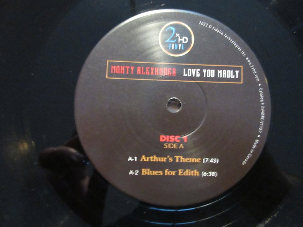 Monty Alexander - Love You Madly: Live At Bubba's (Deluxe edition) - 2 x LP 專輯(雙專輯) - 2023 #2.1