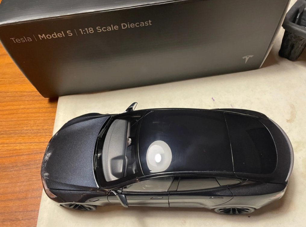 1:18 - Modellino di auto - Original Tesla Model S (Limited) #4.3