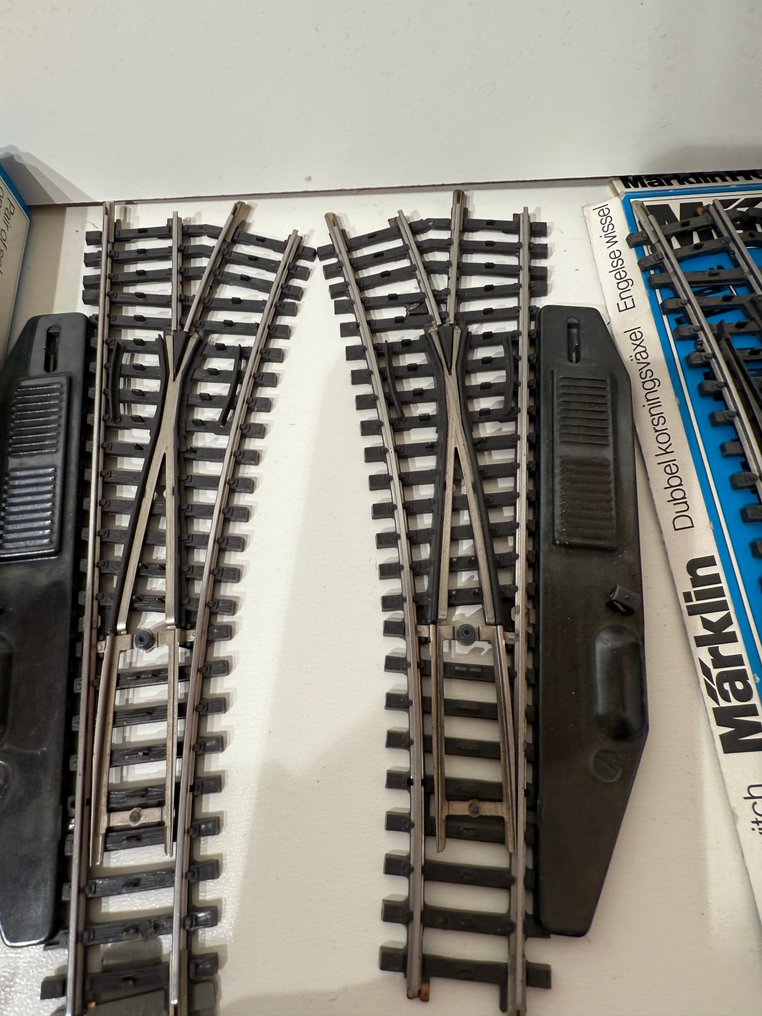 Märklin H0 - 2170 , 2160, 2261 - Modellvonat sínek (6) - K Wissels #3.2