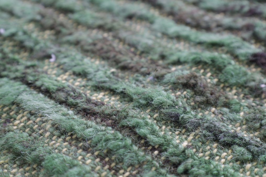 Ontwerper halve tapijt halve Kelim - Vloerkleed - 375 cm - 344 cm #4.3