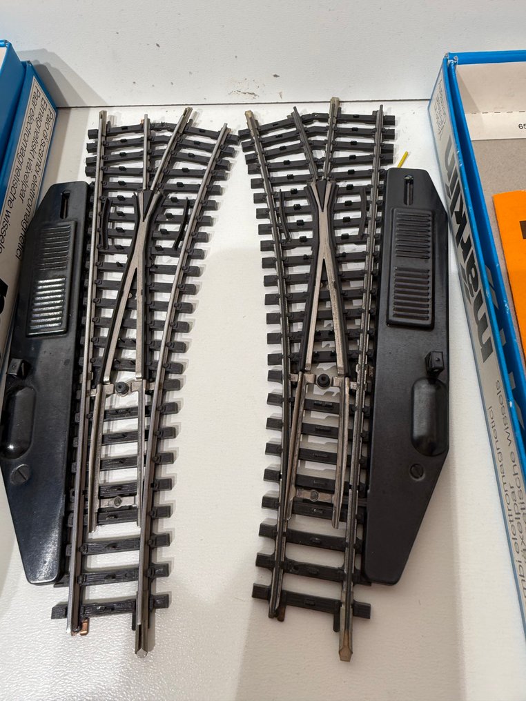 Märklin H0 - 2170 , 2160, 2261 - Modellvonat sínek (6) - K Wissels #4.3