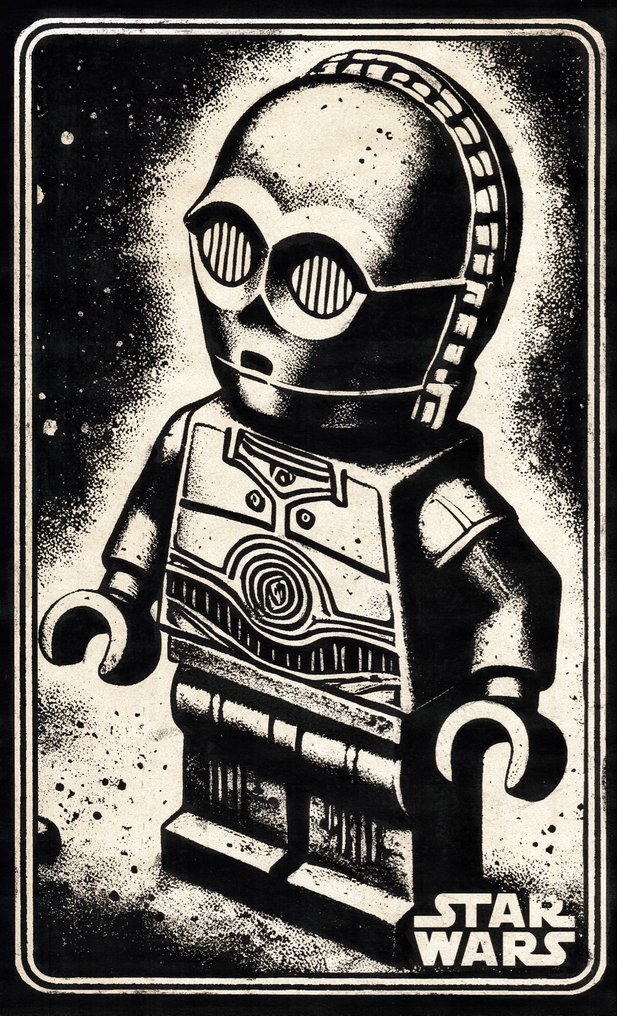 Æ (XX-XXI) - (Set of 3) - Lego Star Wars - Signed, numbered & CoA #1.0