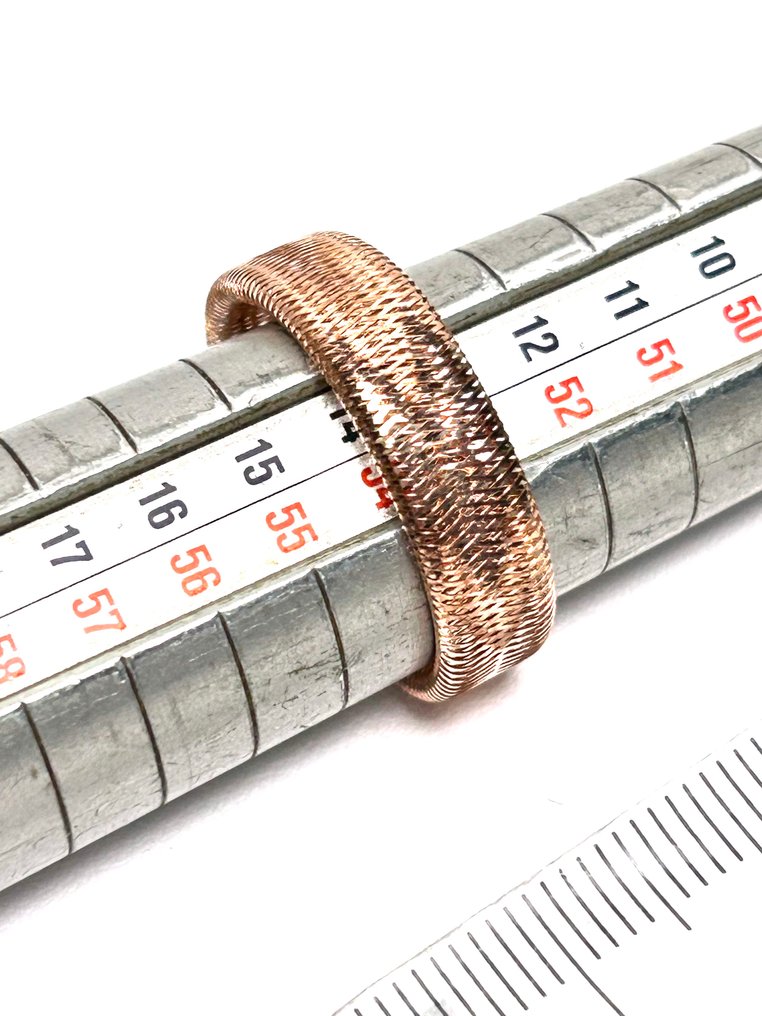 χωρίς τιμή ασφαλείας - Δαχτυλίδι - 18 καράτια Ροζ χρυσό #1.0