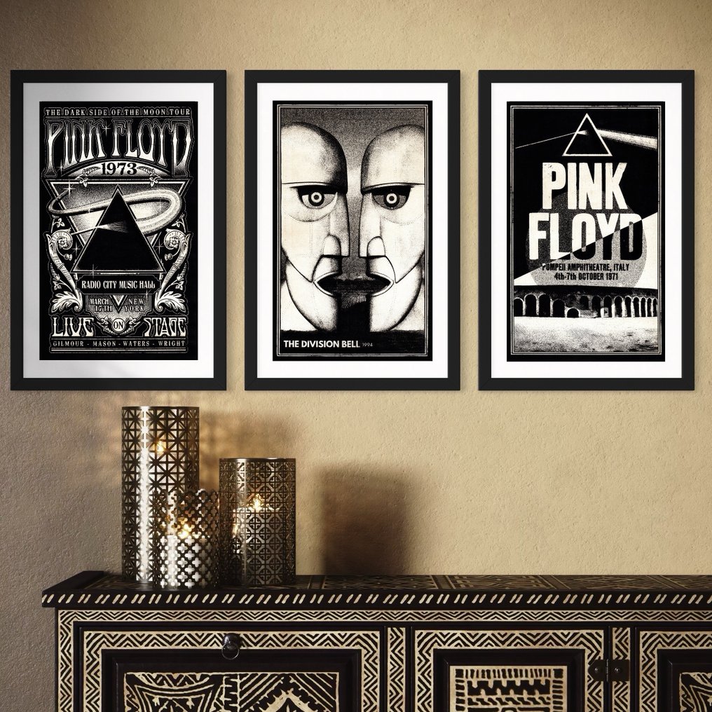 Æ (XX-XXI) - (Set of 3) – Pink Floyd | Limited Hand Painted Editions by Æ #4.3