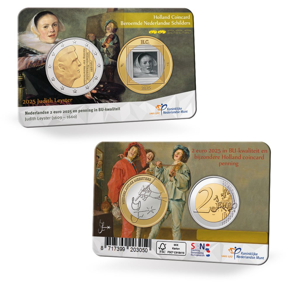 荷蘭. Coin Card 2025 (5 coincards)  (沒有保留價) #1.0