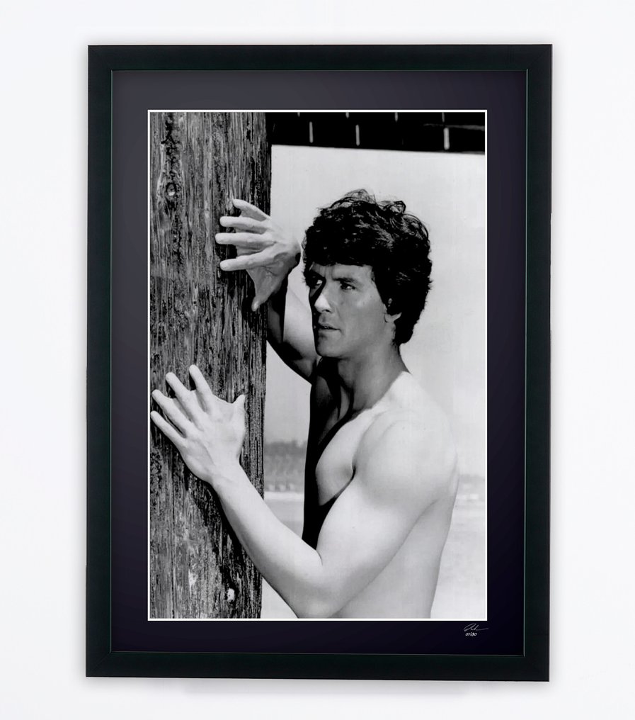 Patrick Duffy Man From Atlantis 1977. - Fine Art Photography - Luxury Wooden Frame 70X50 cm - Limited Edition 01 of 30 - Serial 20041 - Original Certificate (COA), Hologram - 100% New. Shipping Reduction from 3 items #1.0