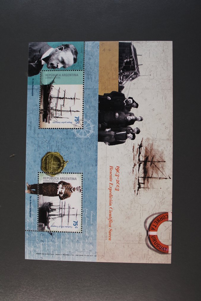 阿根廷  - 阿根廷110枚邮票块，其中22枚为5枚一组，具有较高的目录价值。 #4.3