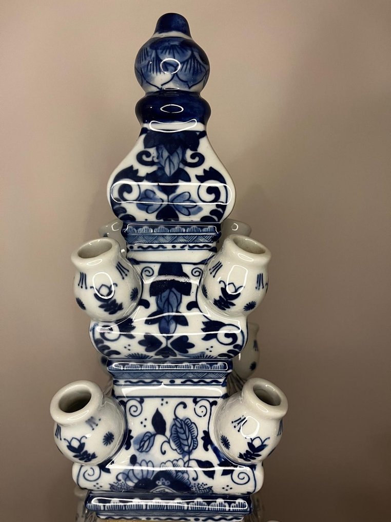 Maljakko - Delfts Blauw - Kivitavara - Käsinmerkitty XXL #4.3