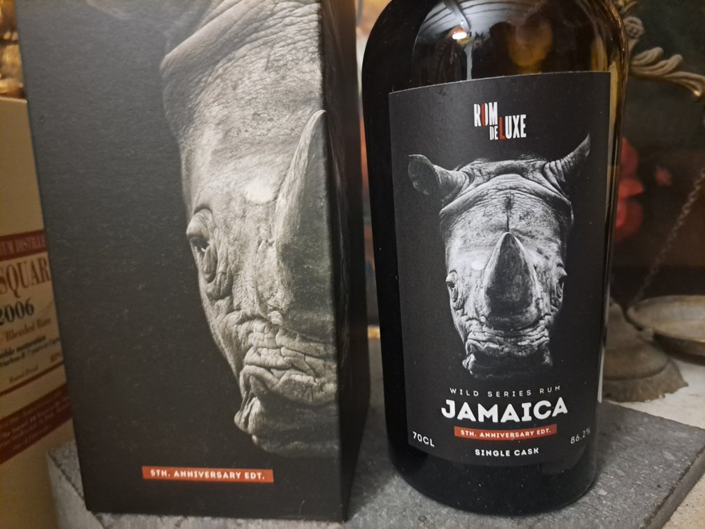 Hampden 2019 Rom de Luxe - DOK - Wild Series - 5th Anniversary   - b. 2021  - 70 cl #1.0