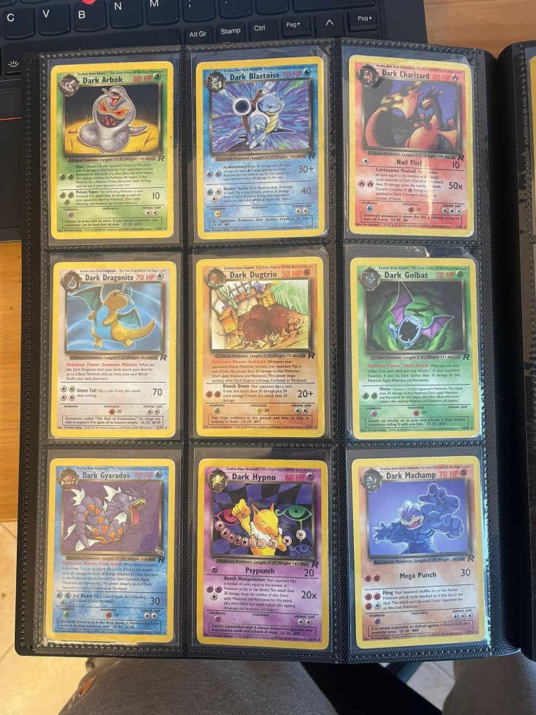 WOTC Pokémon Complete Set Team Rocket 83 Complete Album Catawiki