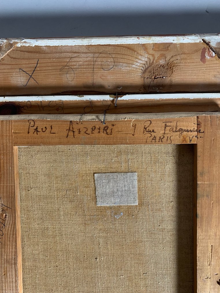 Paul Aizpiri (1919-2016) - Violino su una sedia #3.2