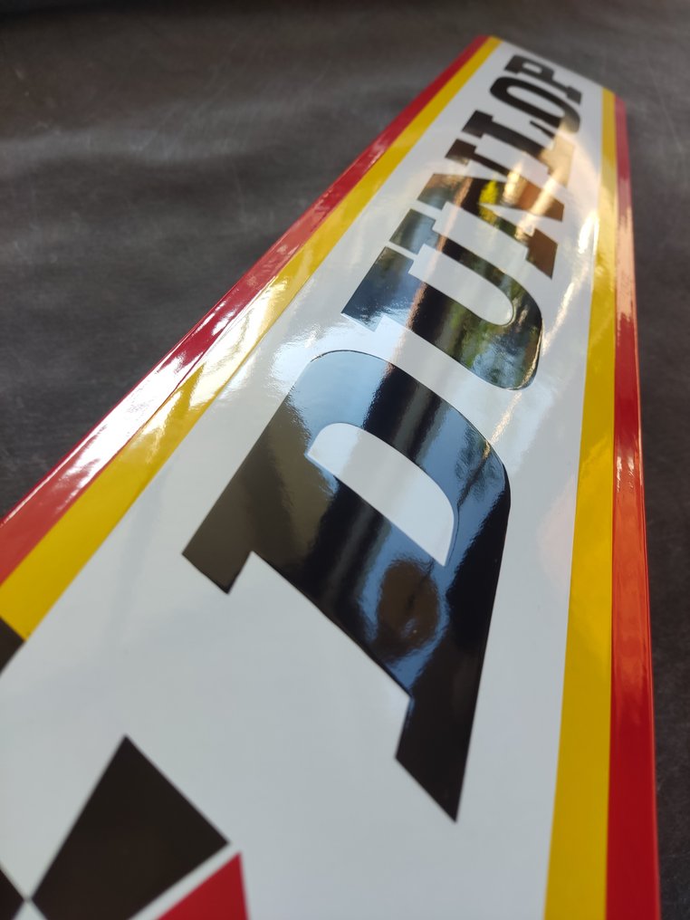 Dunlop - Tyres Dunlop Reifen enamel sign Emailschild Emaille Schild #2.1