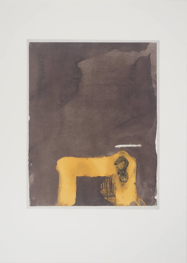 Antoni Tapies (1923-2012) - Composition au numéro trois #1.0