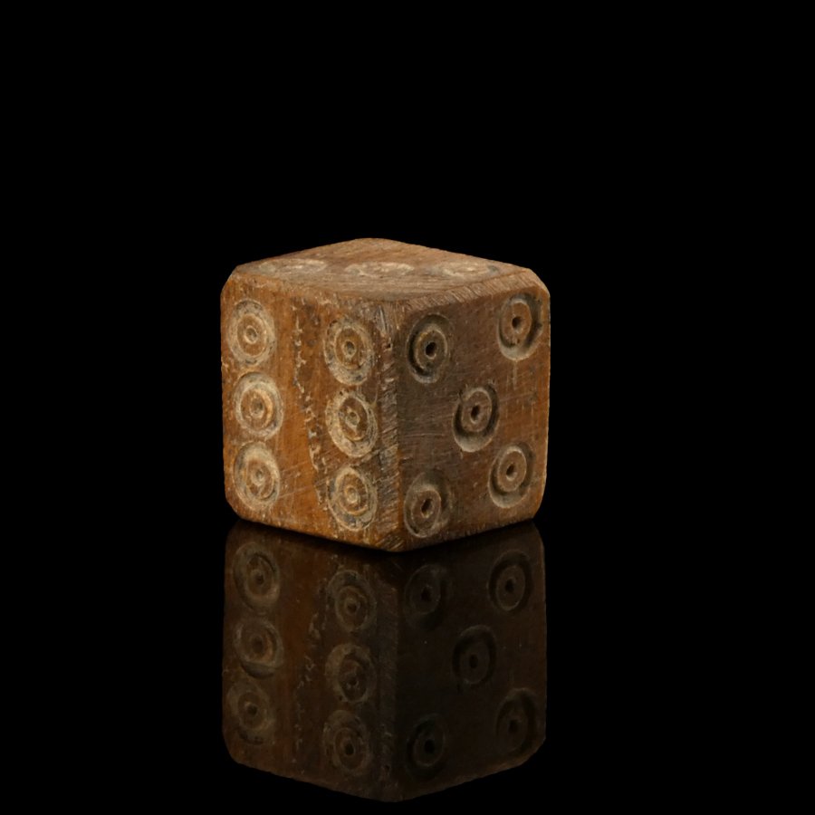 Ancient Roman Bone Legionary Gaming Dice  (No reserve price) #1.0