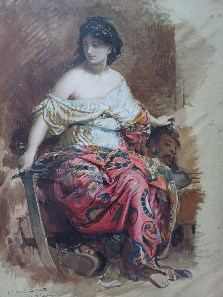 Roberto Bompiani (1821–1908) - Giuditta con la testa di Oloferne #2.1