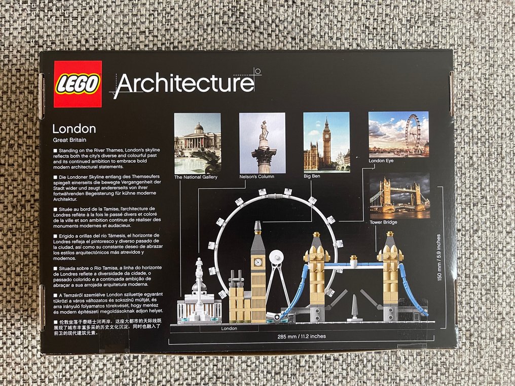 LEGO 套組 - 建築, 城市 - LEGO Architecture Skylines London #1.0