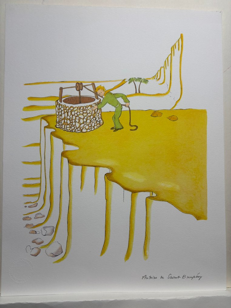 Antoine de Saint-Exupéry (1900-1944) - Le petit prince (le puits ) #1.0